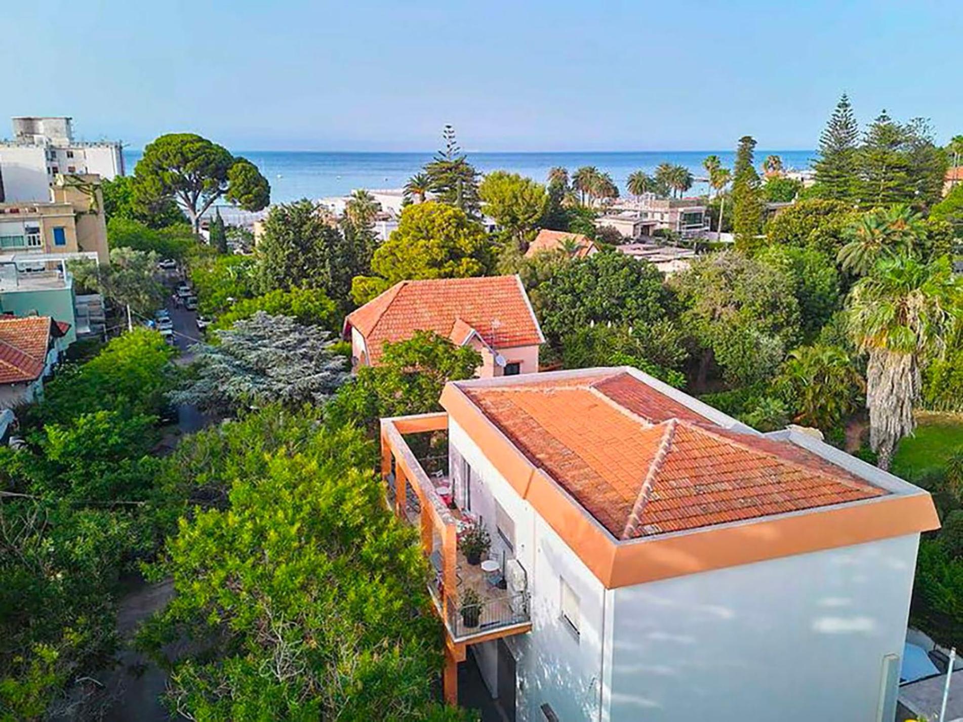 Casa Lighea Mondello - 200 Mt Dalla Spiaggia ภายนอก รูปภาพ